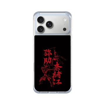 iPhone 17 Pro Max ClearX (MagSafe 兼容) 冰透藍 - Assassin's Creed - Assassin's Creed® Shadows - Naoe and Yasuke kanjis