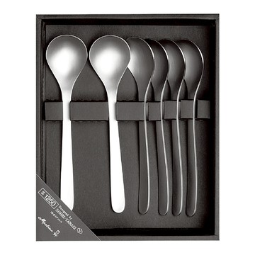 SORI YANAGI 柳宗理 刀叉禮盒  銀色  1盒  茶匙 x 6