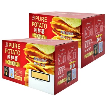 KOIKEYA 湖池屋 PURE POTATO 純粹薯 中元佳節福箱  松露干貝 + 極品岩塩  2盒