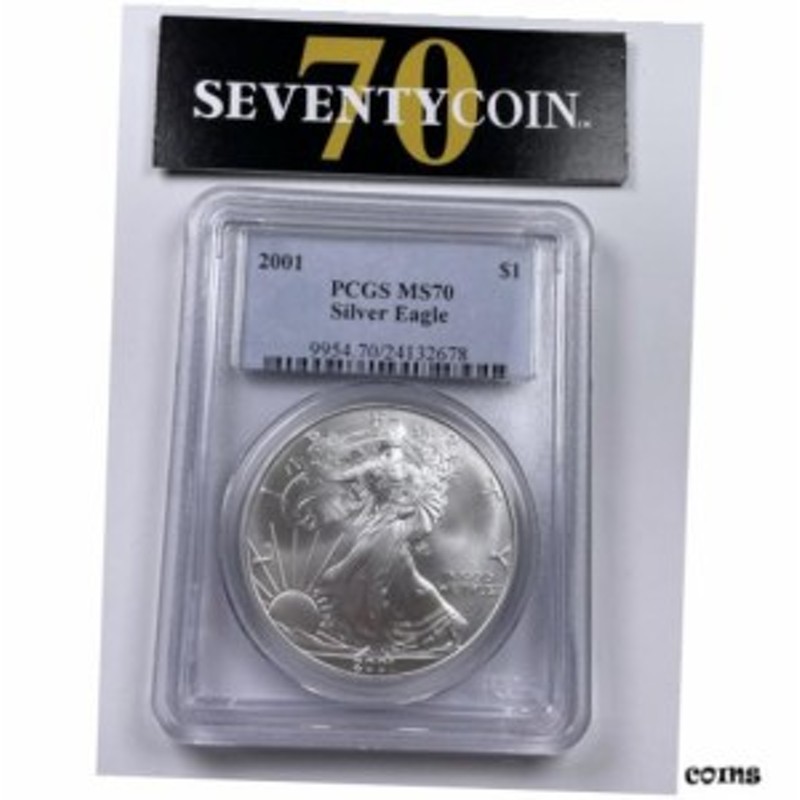 アンティークコイン NGC PCGS MS70 American Silver Eagle Rare Date