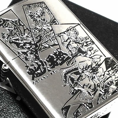 ジッポ ライター ZIPPO 魁！男塾 東郷総司 新1号生 マンガ エッチング彫刻 シルバー ミラー仕上げ キャラクター かっこいい メンズ |  LINEブランドカタログ