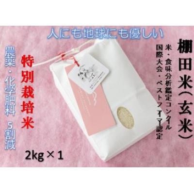 ふるさと納税 津南町 魚沼産コシヒカリ　苗場プリンセス米　農薬・化学肥料慣行栽培の5割以上削減　玄米2kg