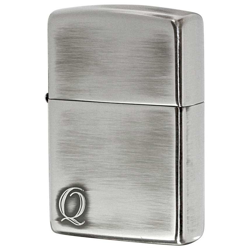 Zippo ジッポライター The alphabet アルファベット Q メール便可