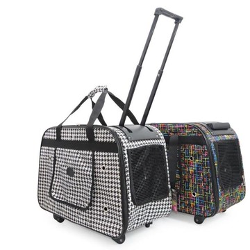 寵物箱包拉桿箱狗狗拉桿箱萬向輪加大號寵物包旅行箱包狗包狗箱
