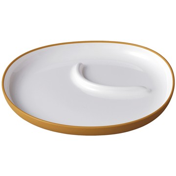 KINTO BONBO分隔餐盤24cm-粉橘