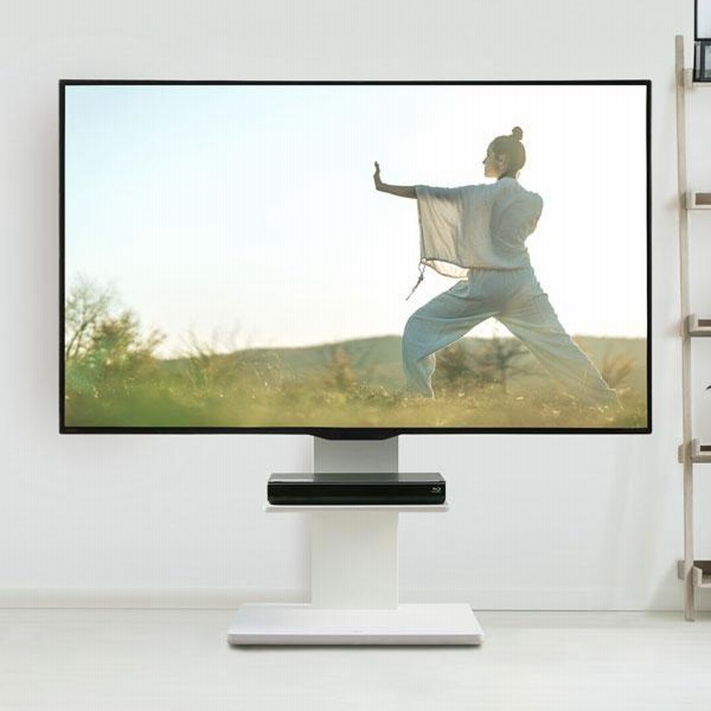テレビスタンド WALL B1 棚板セット 32-65インチ対応 ホワイト WALL B1