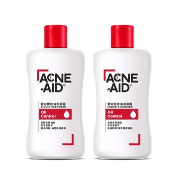 Acne-Aid愛可妮 控油潔膚露(100ml)二入組