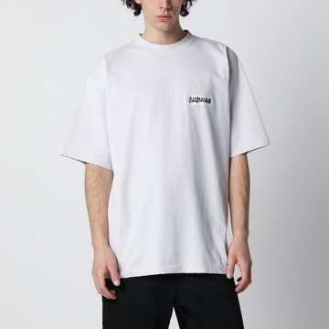 White Masking Tape T-shirt with medium fit