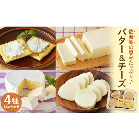 ふるさと納税 佐渡乳業チーズ＆バターセット 新潟県佐渡市