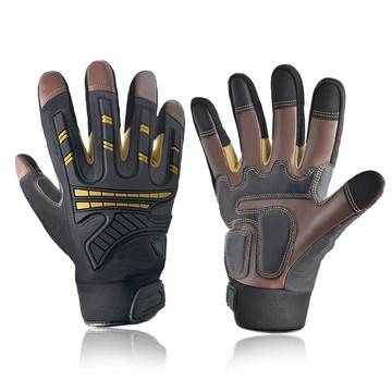 電動手把皮手套可觸屏訓練作戰防滑減震騎行防護戶外戰術手套定制