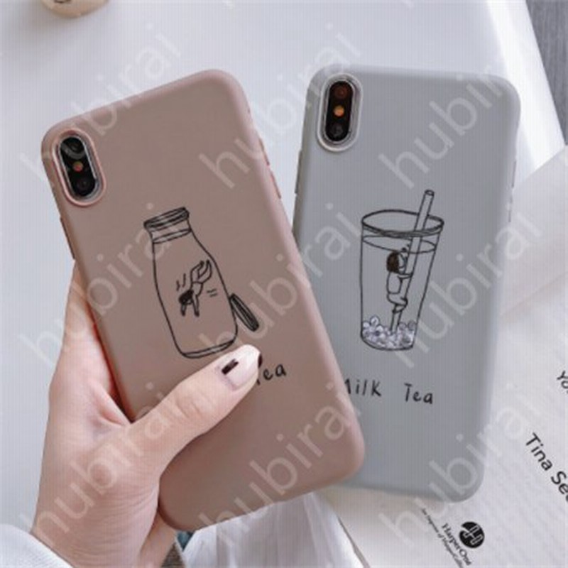 Iphone12 ケース 韓国 流行り Iphone11 Iphonese2 Iphone8 Iphone7 スマホ 携帯 ケース カバー お洒落 おしゃれ 可愛い イラスト ミルクティー ペア シリコン 通販 Lineポイント最大0 5 Get Lineショッピング