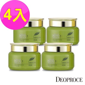 【韓國Deoproce】New加大容量 靚膚彈力保濕精華霜 100ml x4 入(控油 清爽  細緻毛孔)