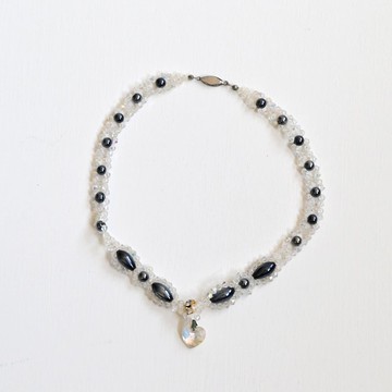 【蛋植物古著】珠飾串接古著項鍊