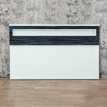 Birdie南亞塑鋼-6尺雙人加大塑鋼床頭片(不含床底)(鐵刀木色)