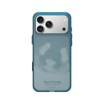 iPhone 17 Pro Max Clear (相機按鈕) 夜幕藍 - RHINOSHIELD X Taipei Zoo - 大貓熊：特寫