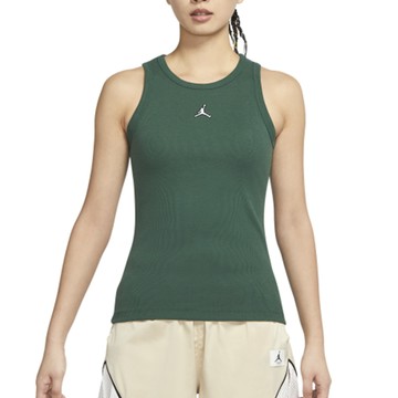 JORDAN ESSENTIALS 小Logo 女款 背心 橄欖綠 DO5049-333 [台灣現貨]
