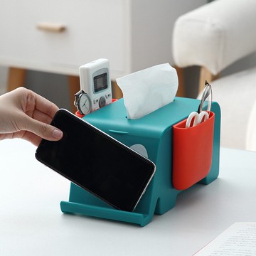 紙巾盒抽紙盒家用客廳茶幾紙抽盒多功能創意餐巾紙盒遙控器收納盒