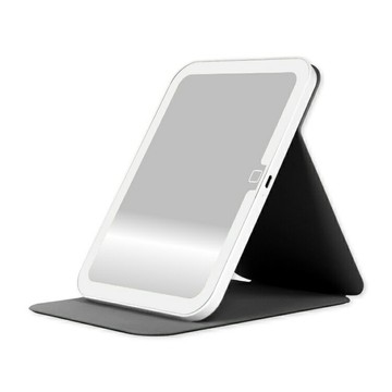 LED摺疊化妝鏡 適用 補光化妝鏡 LED化妝鏡 桌面化妝鏡 美妝鏡 LED梳妝鏡 補妝鏡