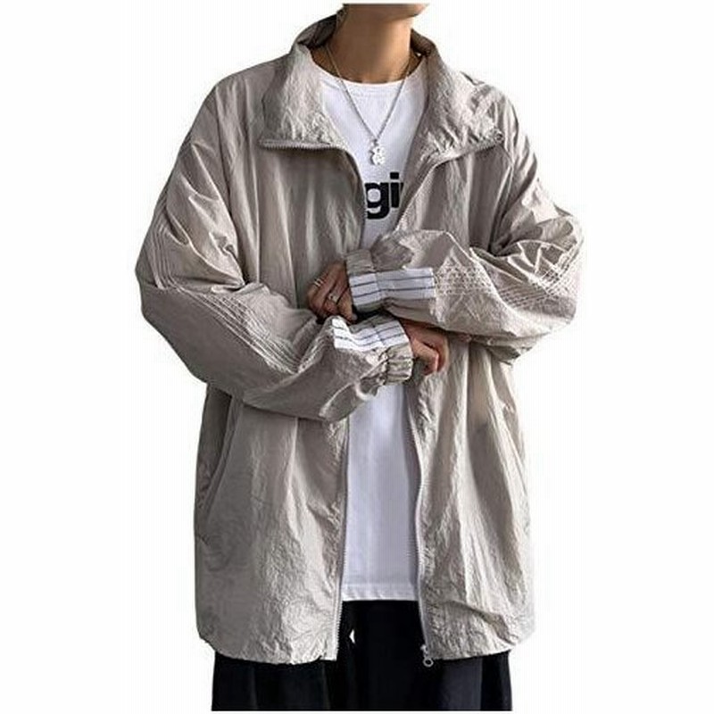 Ppeireeメンズ サマージャケット 日焼け止め ジャンパー アウター メンズ ゆったり ブルゾン ジャケット メンズ 薄手 Uvカット 長袖 ジャケットグレー8 通販 Lineポイント最大0 5 Get Lineショッピング