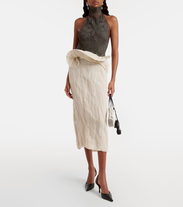 Magda Butrym Crochet cotton top