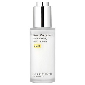Sungboon Editor, Deep Collagen Power Boosting Cream in Serum, 1.01 fl oz (30 ml)