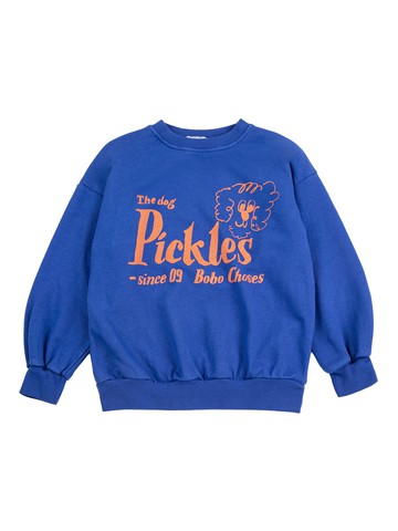 bobo choses "pickles the dog" sweatshirt