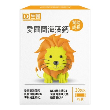 DQ 生醫 愛爾蘭海藻鈣 30件組  60g  1個