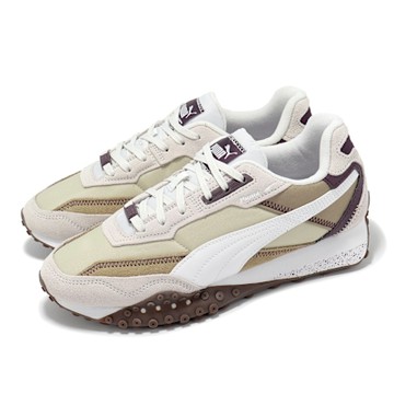 Puma 休閒鞋 Blktop Rider 男鞋 棕 咖啡 米白 復古 麂皮 39272531