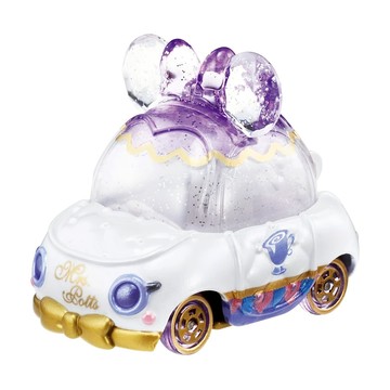 TOMICA 玩具小車 JW粉鑽蝴蝶結小車 DS13978 3歲以上  茶壺太太 白色 + 紫色 + 藍色  1個  TOMICA JW粉鑽蝴蝶結小車