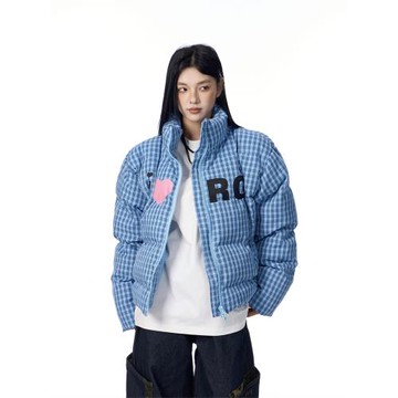 ONLPP冬季美式復古加厚夾棉星星背心馬甲女學院風面包服棉衣棉服