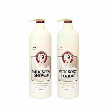 The-flower-men~牛奶香氛身體沐浴乳／精華乳1000ml 款式可選