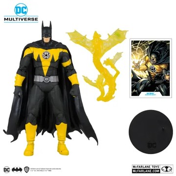 玩具研究中心 麥法蘭 DC 7吋 蝙蝠俠 黃燈軍團 (SINESTRO CORPS)  金標  現貨