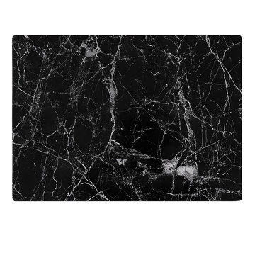 餐墊 北歐風皮革防水防油雙面餐墊 PVC材質  30 x 45cm  黑底大理石紋  1個