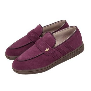 adidas 愛迪達 休閒鞋 Handball Spezial Loafer W 女鞋 紅 麂皮 樂福鞋 KK2780
