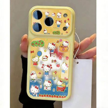 氛圍感Kitty適用蘋果17ProMax手機殼iPhone17/16/15pro視窗14/13