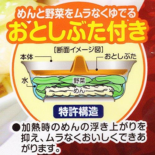 レンジでラーメン