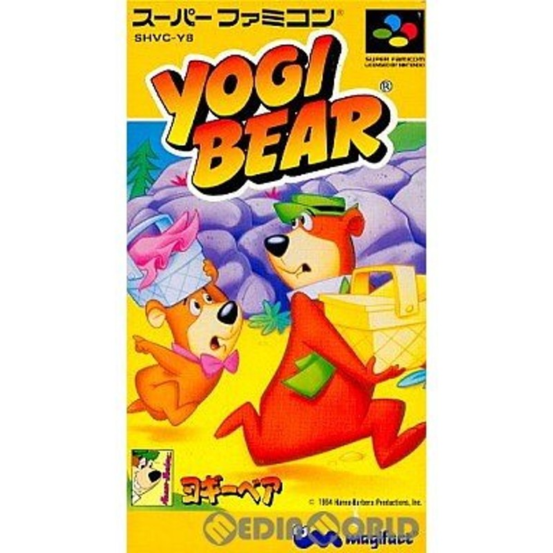 中古即納』{箱説明書なし}{SFC}YOGI BEAR(ヨギーベア)(19950103