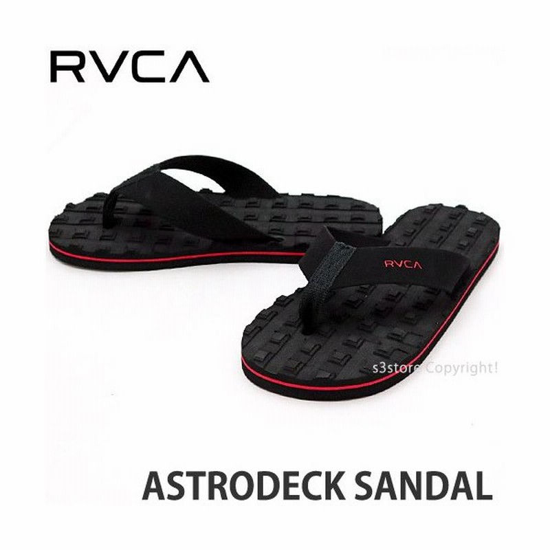 ルーカ アストロデッキ サンダル Rvca Astrodeck Sandal スリッパ 靴 ビーチ 海水浴 デッキパッド コーデ サーフ アウトドア カラー Blk 通販 Lineポイント最大0 5 Get Lineショッピング