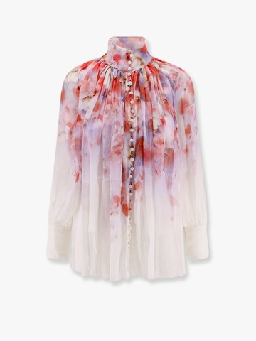Printed viscose shirt with internal tank top - ZIMMERMANN - gender_Woman