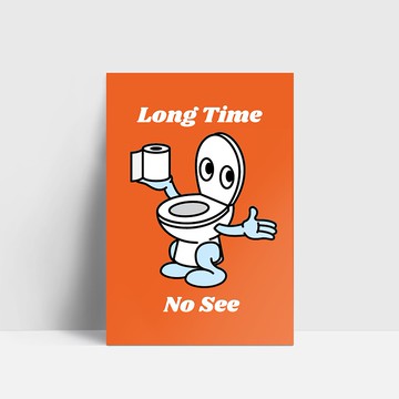 CHI Long Time No See 明信片