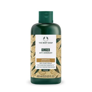 THE BODY SHOP 薑根鏗活調理洗髮精400ml-新版-國際航空版