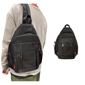 ~雪黛屋~OVER-LAND 單肩後背包中小容量主袋+外袋共四層360度加大內水瓶袋T5937