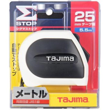 附發票 日本 田島 TAJIMA  SSS2555 全公分 公分  自動捲尺 5.5M*25MM 雙面捲尺 公分自動捲尺