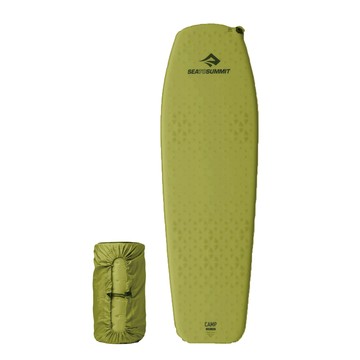 SEA TO SUMMIT Camp 自動充氣睡墊 38mm - L 木藤綠