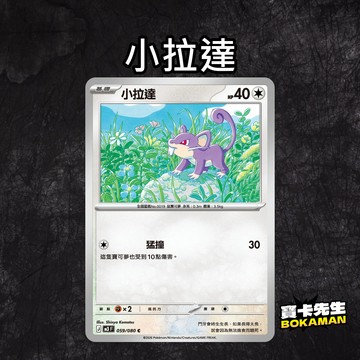 虛無歸零 小拉達 M3059 寶卡先生 寶可夢 寶可夢卡牌 PTCG