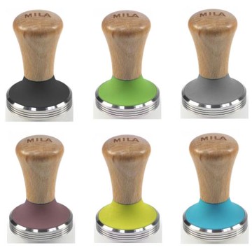 【MILA】櫸木色彩矽膠填壓器58mm(六種顏色)