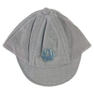 vivibaby 條紋棒球帽 純棉親膚·遮陽遮臉 台灣製寶寶帽  藍色  50cm