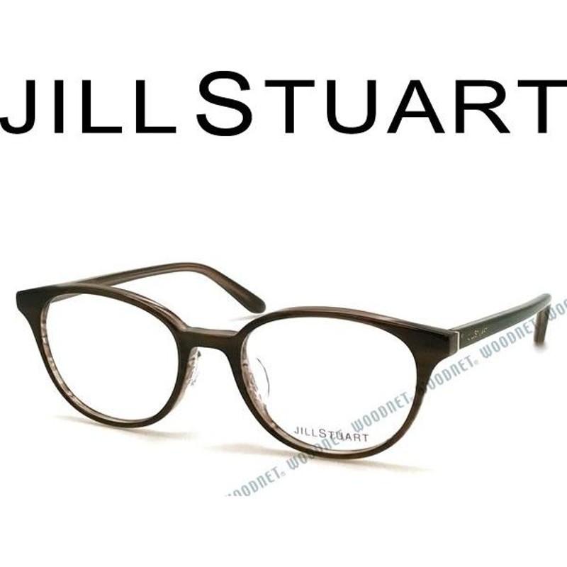 JILLSTUART ジルスチュアート 眼鏡 度あり メガネ めがね ブラウンレディース