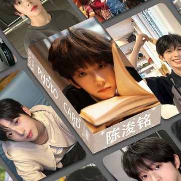 粉絲必收💖陳浚銘 tf家族四代周邊 高清小卡 TF吉米 應援物料 個人周邊三寸盒裝高顏小卡拍立得自印LOMO卡