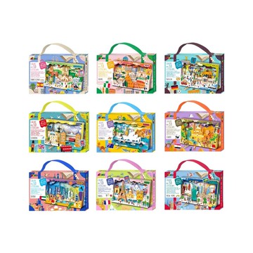 【德國Avenir Kids】我的3D手作城市風光系列(全系列九款)